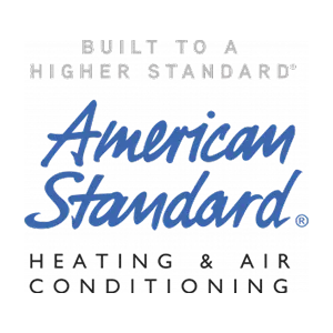 American Standard® Heating & Air Conditioning logo. Built to a Higher Standard®