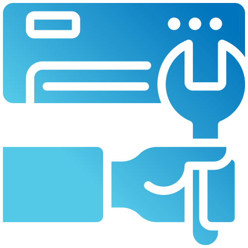 HVAC maintenance icon