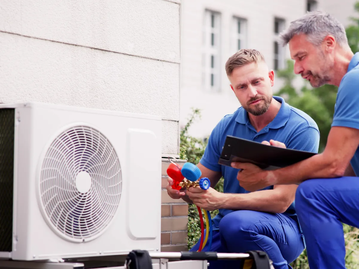 Professional HVAC technician providing reliable heating repair service in Colorado Springs